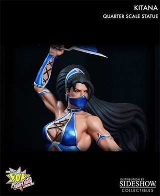 Illustration for article titled $355 Will Get You Your Very Own Giant Mortal Kombat Femme Fatale